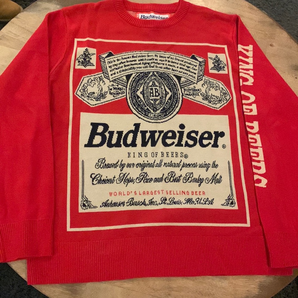 Vintage Budweiser Sweater